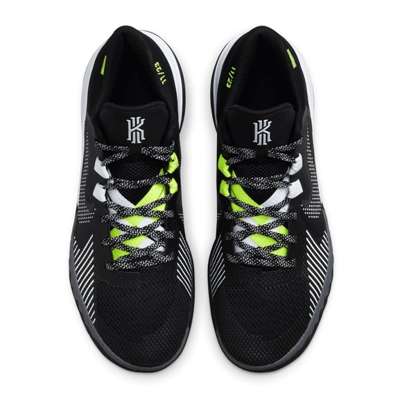 Nike KYRIE Flytrap 5 Mens Size 7 Black White Green - Picture 3 of 6